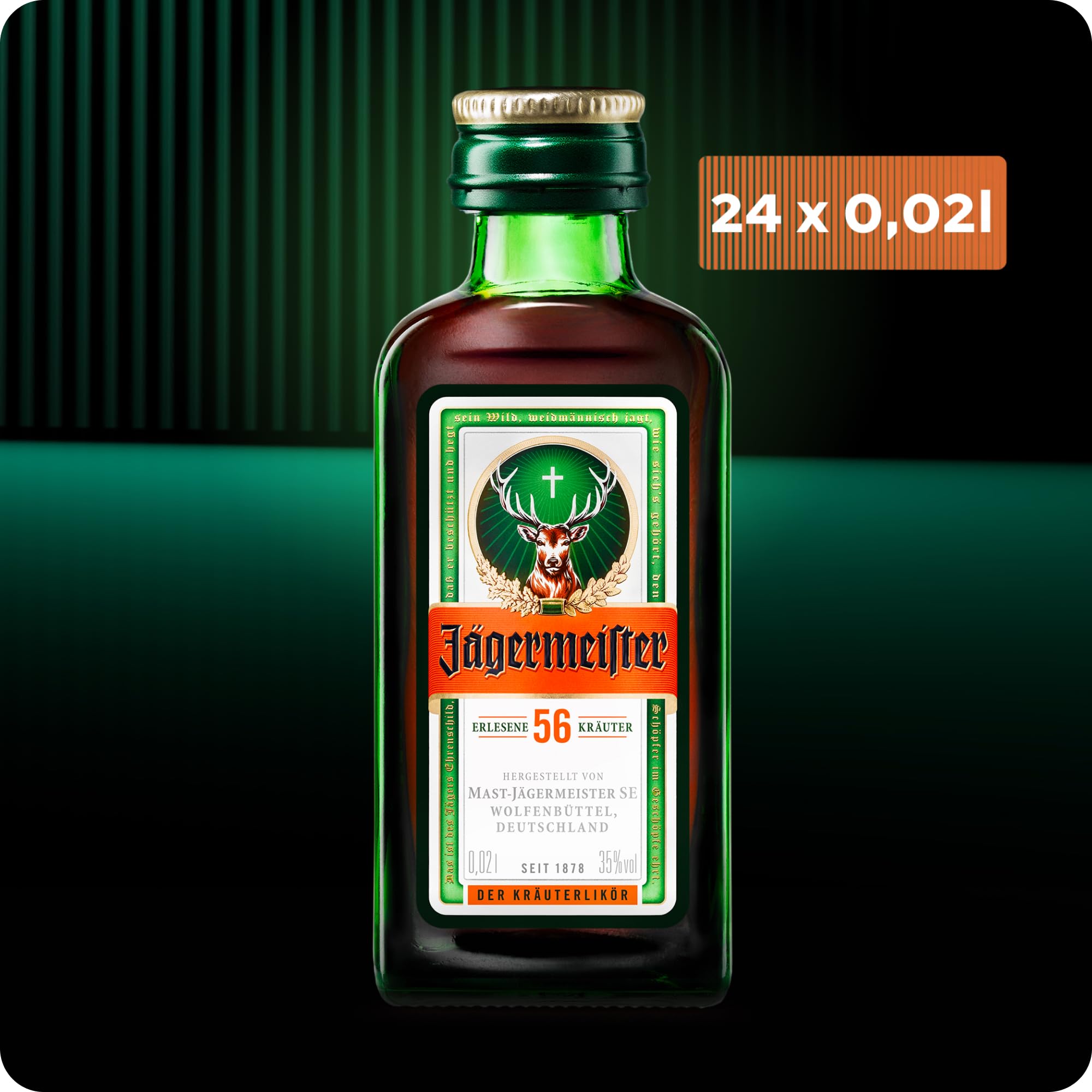Jagermeister Miniature Set 2cl (Case of 24)