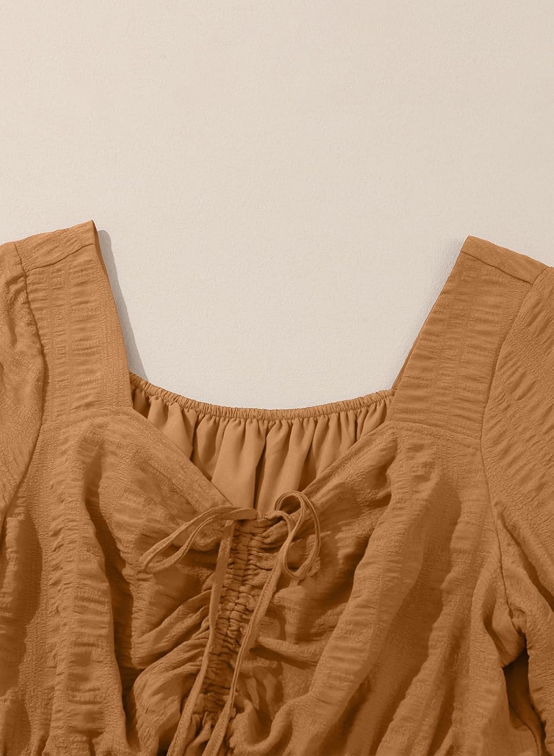 Eytino Plus Size Dress for Women Long Sleeve Sweetheart Neck Ruffle Long Maxi Dresses(1X-5X) - Image 6