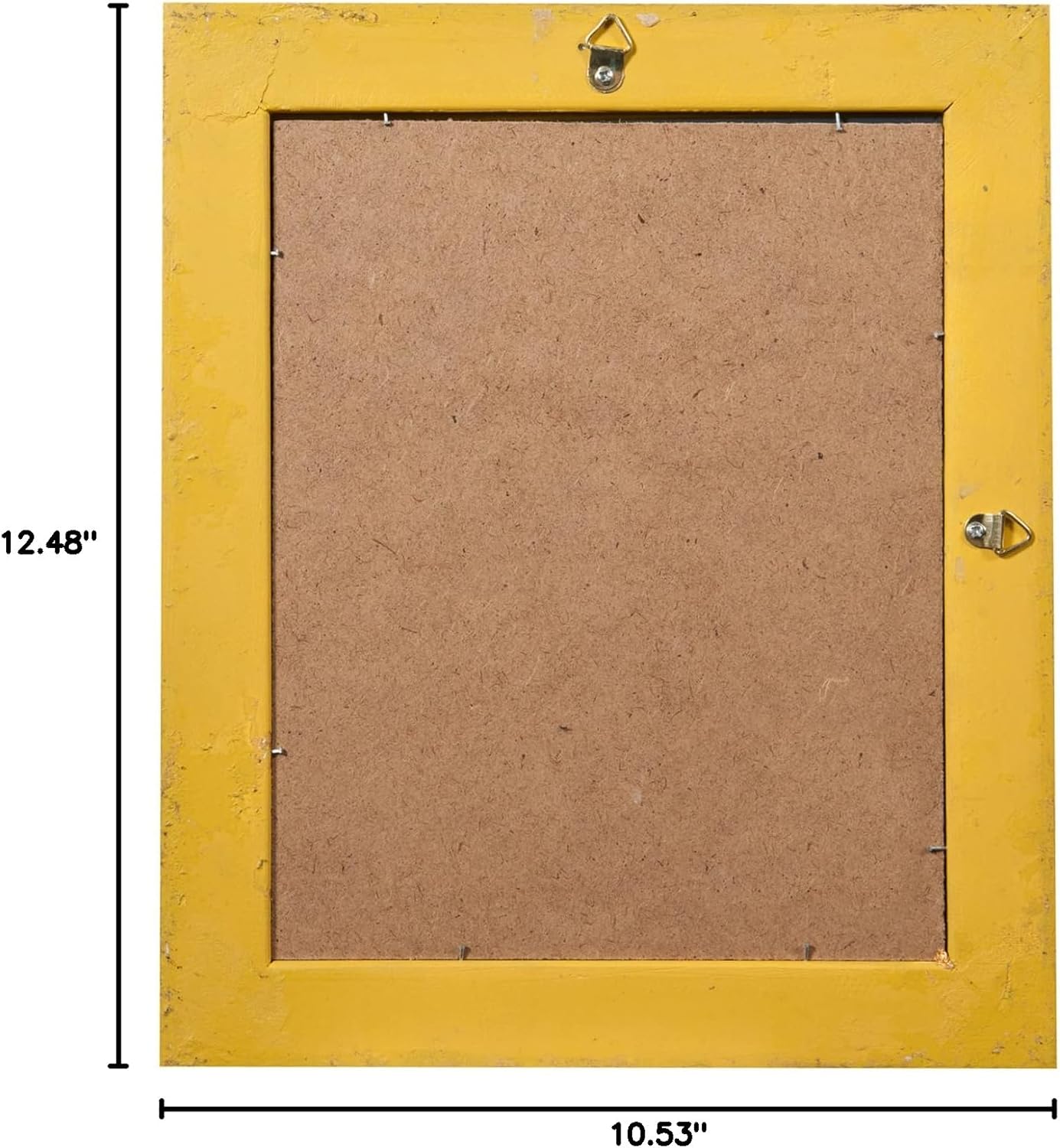 Vintage Wall Mirror W28 x D5 x H32.5 cm Made in Italy - Shabby Antique White Mirror - Wall Mirror Bathroom - Wall Mirror