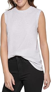 Calvin Klein Women's Jeans Crew Neck Muscle Tee