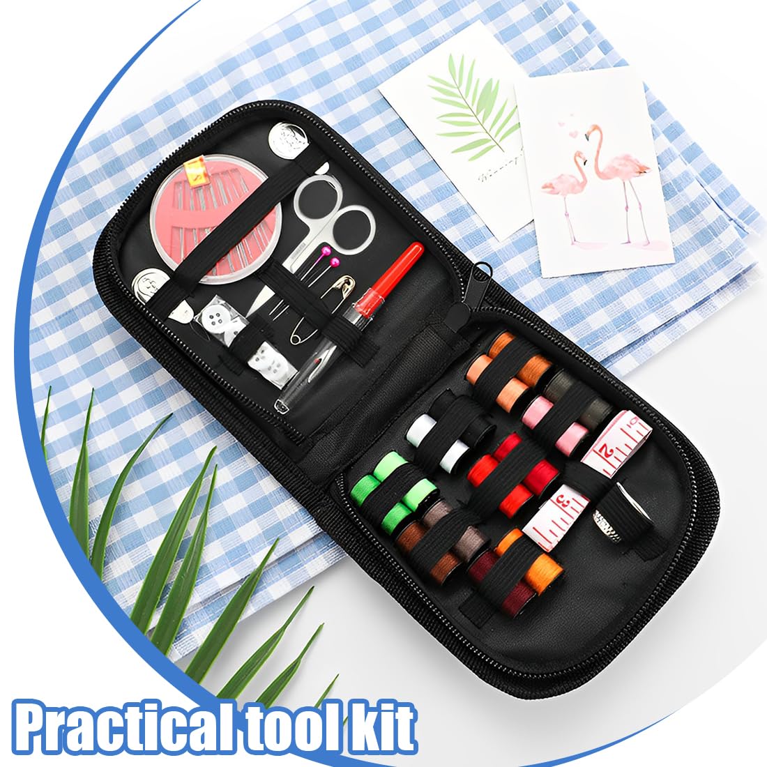 Kit Couture Complet Avec BoîTe, TOATELU 302 PièCes Accessoir