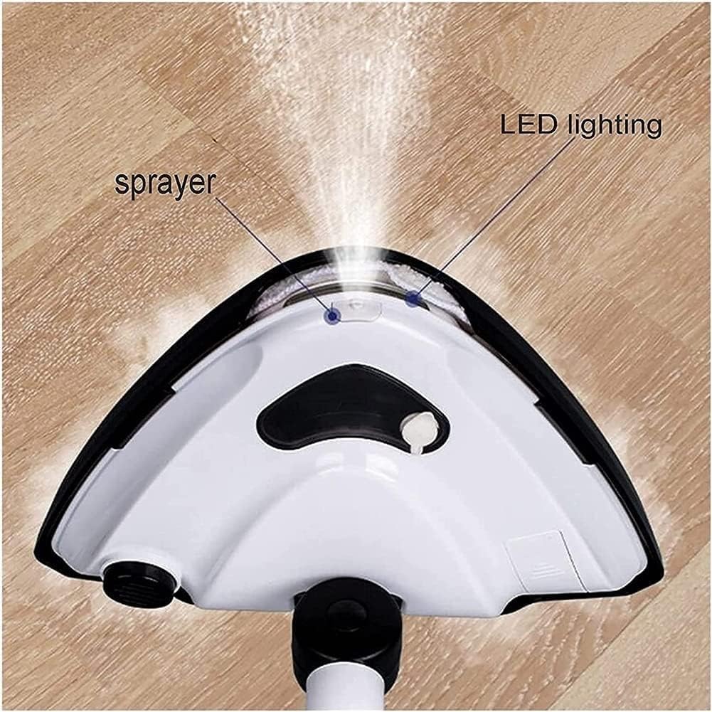 Steam Mop, Steamer for Cleaning Hardwood Floor Cleaner for Tile Grout Laminate Ceramic, Handheld Steam Cleaner, 16Ft Long Power Cord, White