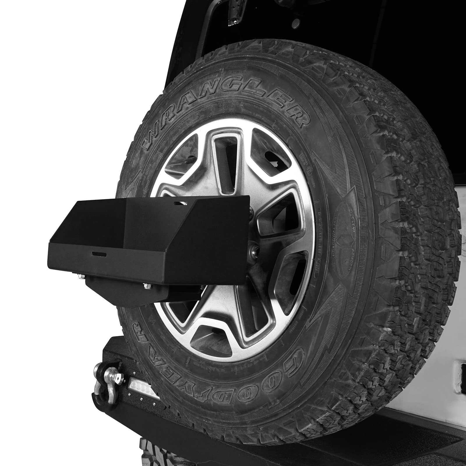 Buy uBox for Jeep Spare Tire Jerry Can Holder w/ Tall Tray Compatible