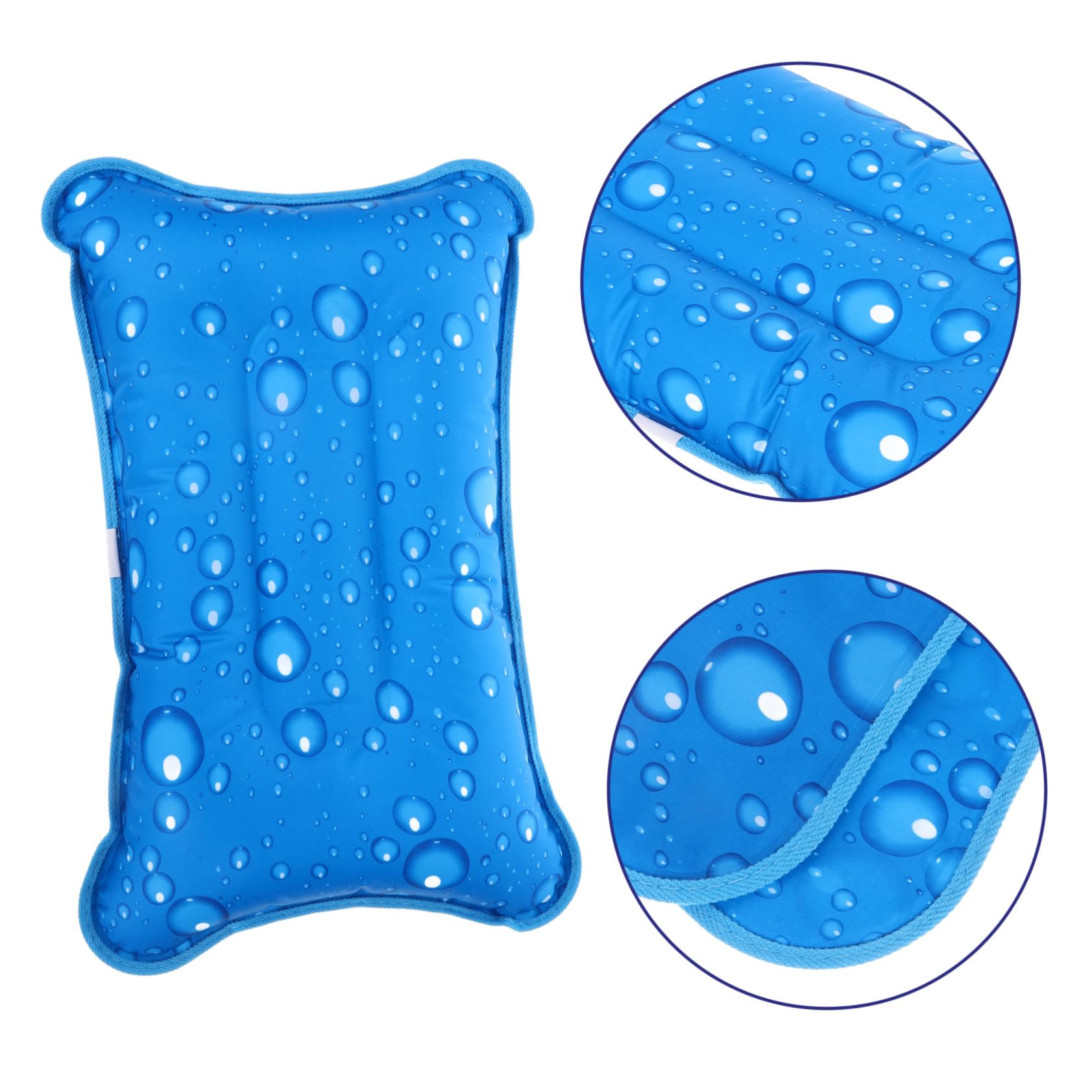 Unomor Cooling Inflatable Pillow Water Fillable Travel Pillow for Camping Outdoor Use Office and Pool Parties Lightweight Portable Design for Comfort