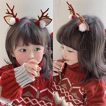 Amazon | [monoii] 2個セット クリスマス トナカイ カチューシャ 