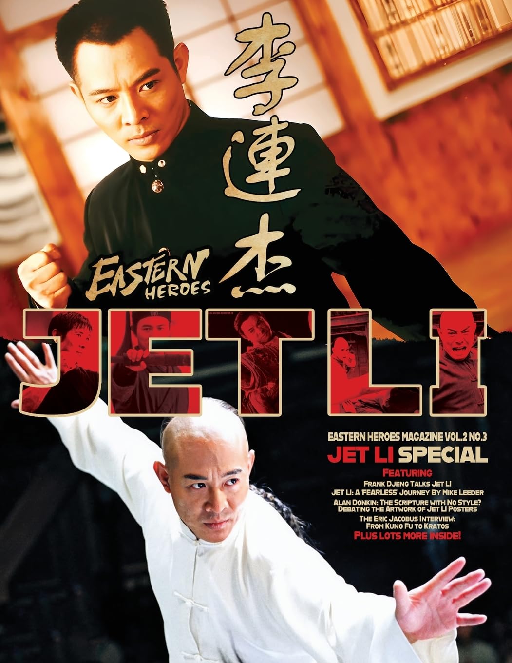 Eastern Heroes Jet Li magazine de collection cinéma Hong Kong kung-fu Once Upon a Time