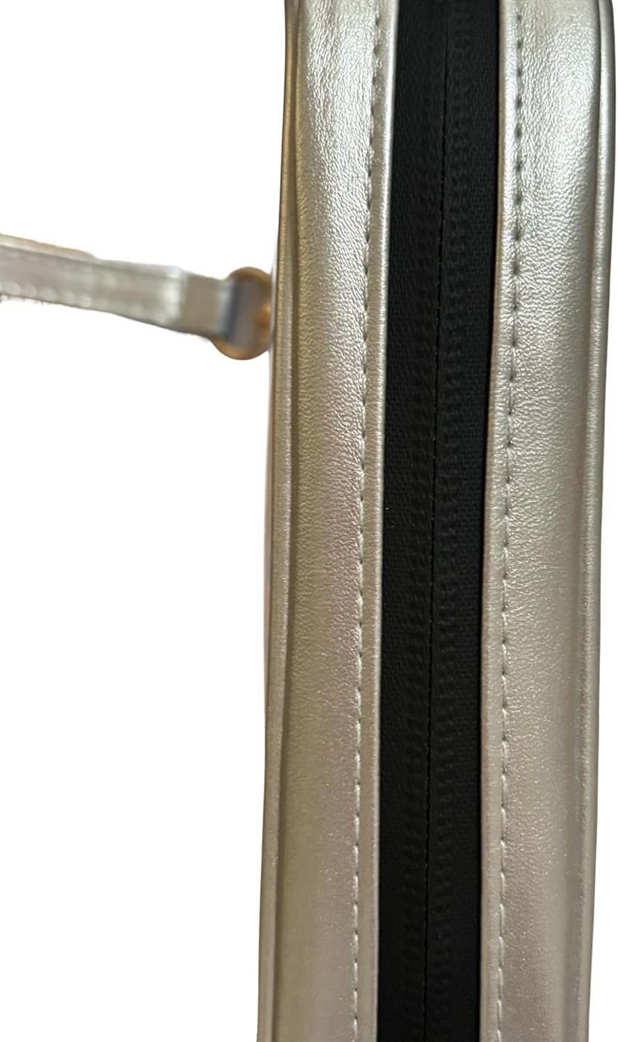 Thermal Phone Pouch with Hot & Cold Ice Pack, Phone Cooling Bag Prevents Overheating in the Sun and Helps Extend Battery Life (Silver – TPU Window)