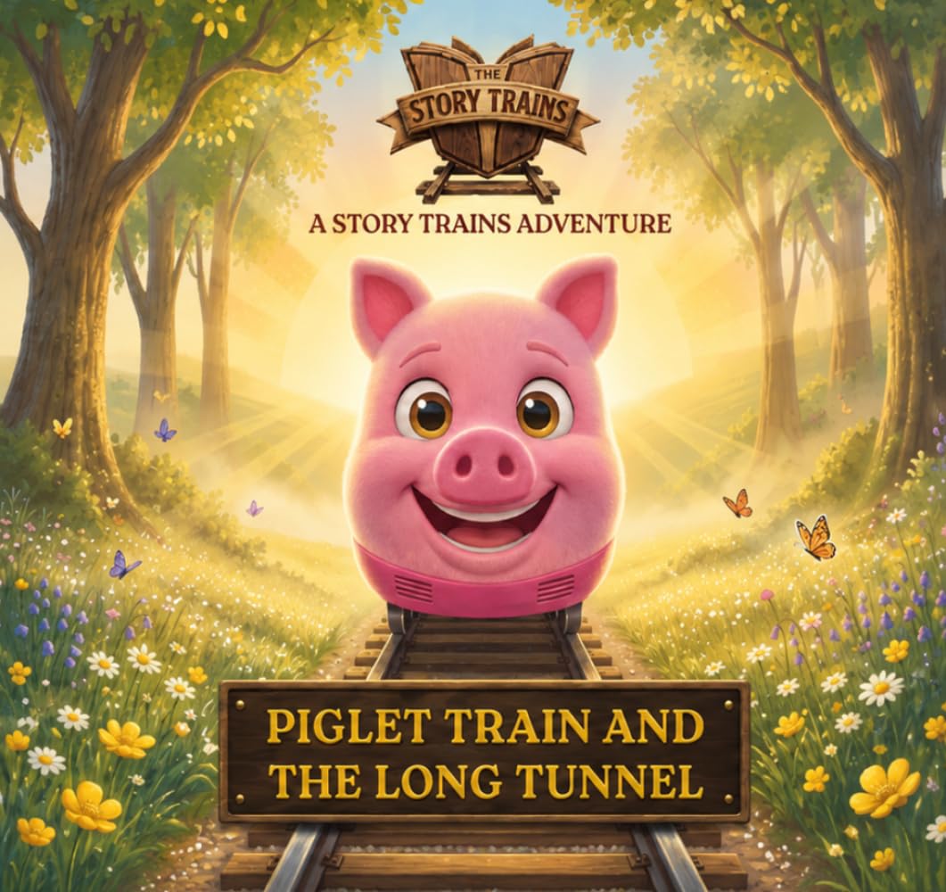 Piglet Train and the Long Tunnel: A 100 Acre Woods Adventure from The Story Trains (THE STORY TRAINS ADVENTURES)