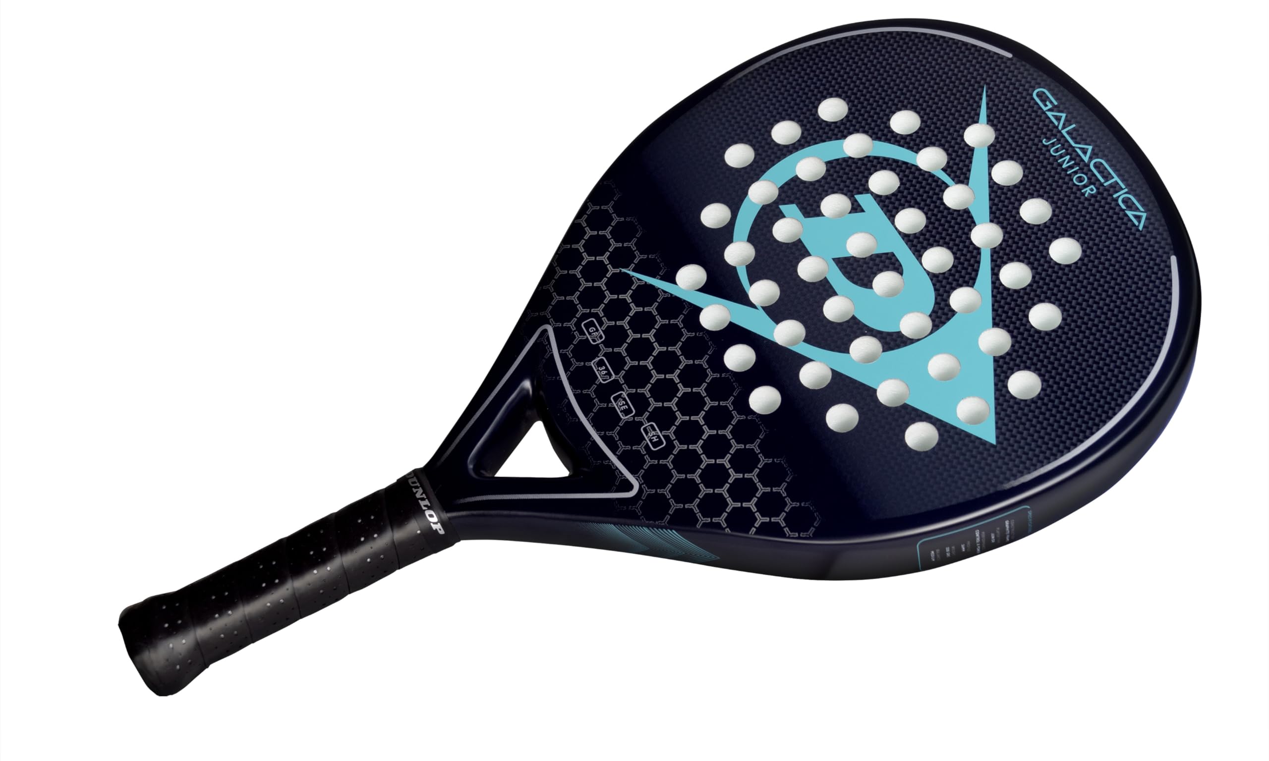 Dunlop GALACTICA パデルラケット Dunlop Galactica Team Padel Racket, Black/Grey, Racquets