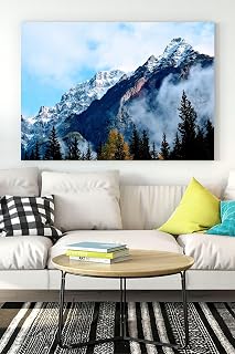 Postermanya (pster15832) Dağ Doğa Manzara Kanvas Tablo 3 40 x 60