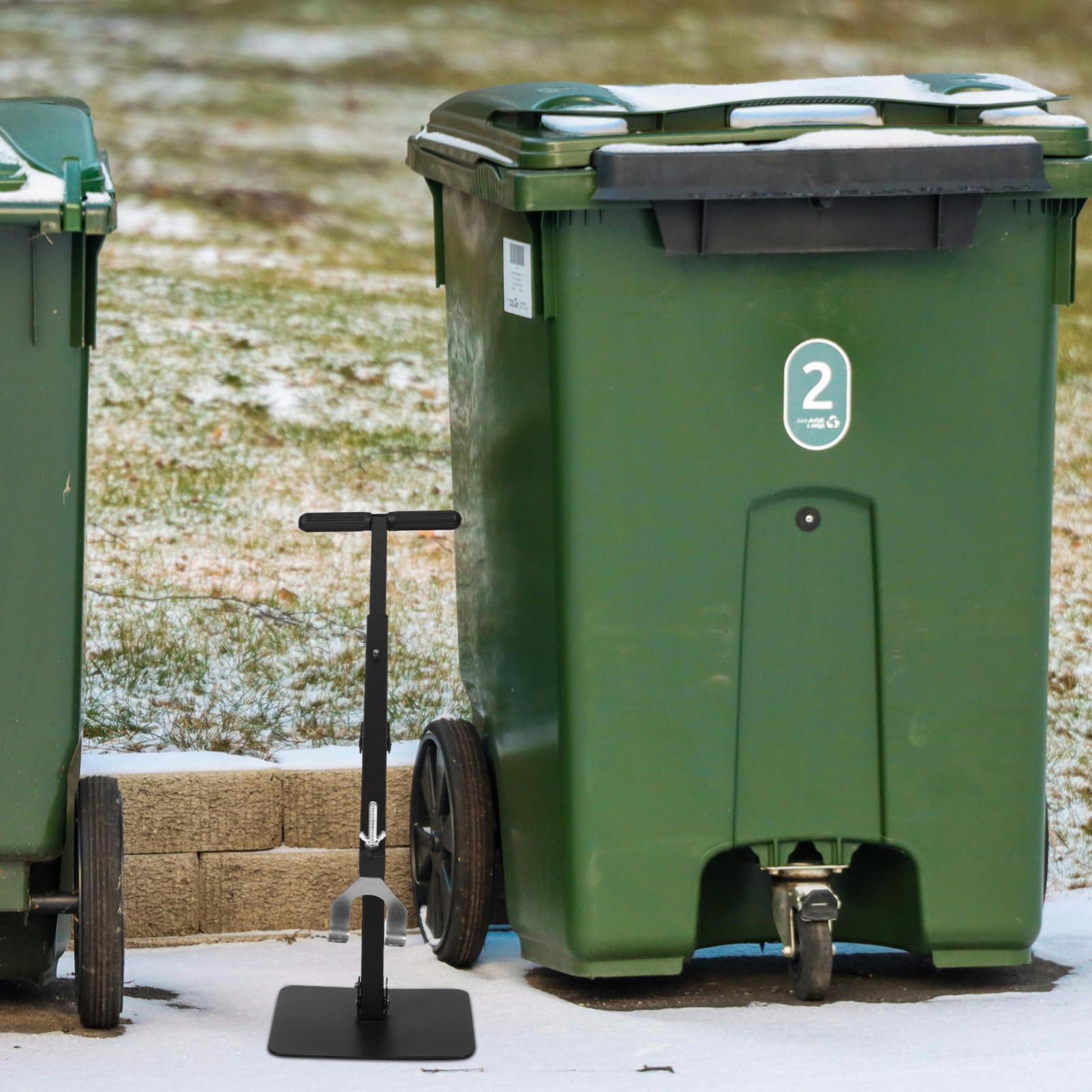 Compactador de Basura Manual de Hierro Negro para Hogar | Reducción de Volumen y Almacenamiento Optimizado, Uso en Restaurantes de Comida Rápida, Formato Comercial Duradero