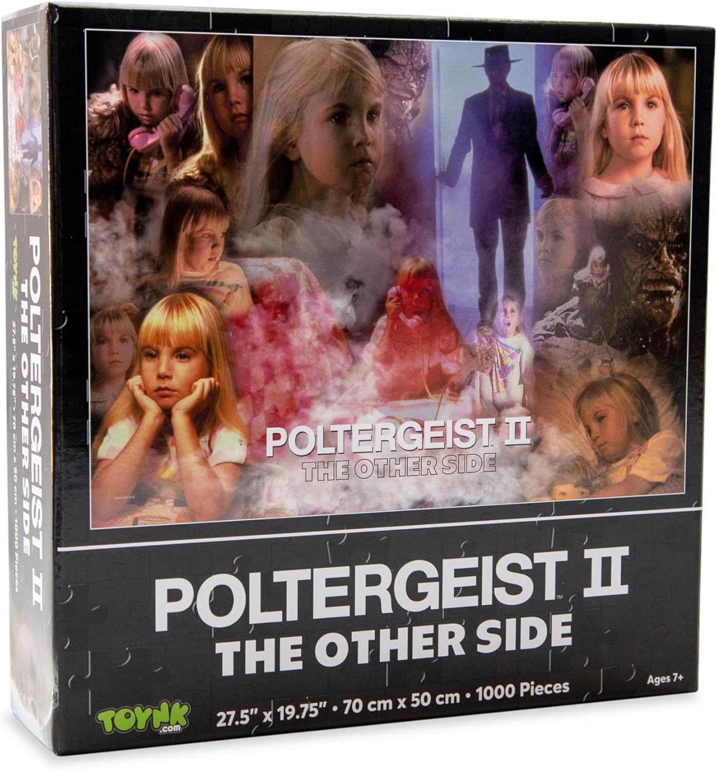 Poltergeist II 1000-Piece Jigsaw Puzzle for Adults | Challenging Brain Teaser Puzzle with Iconic Movie Art | Fun Educational and Creative Activity for Puzzle Enthusiasts & Horror Fans | 28 x 20 Inches