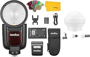 Godox GODOX V1 PRO N Camera Flash 2.4G Wireless Speedlight 1/8000s HSS 1.3s Recycle Time With M/TTL Flash Mode Type-C Powered With Sub Flash Speedlite Compatible With Nikon Cameras | Best Price - View #7