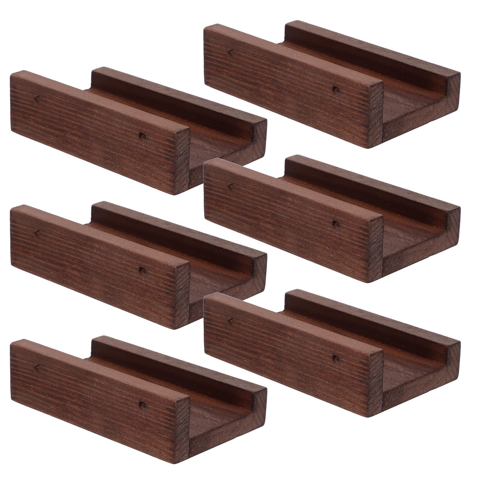 Étagères murales de rangement pour disque vinyle Mipcase en bois robuste