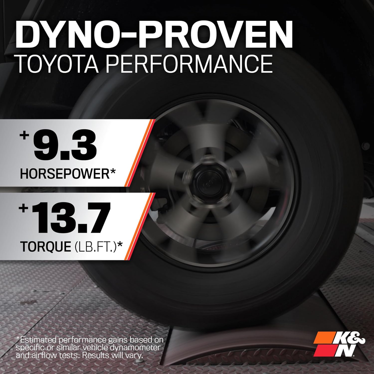 K&N Cold Air Intake System: High-Flow Air Filter, Increase Performance & Towing: Compatible with 2012-2021 Toyota, Sequoia, Tundra, 63-9036