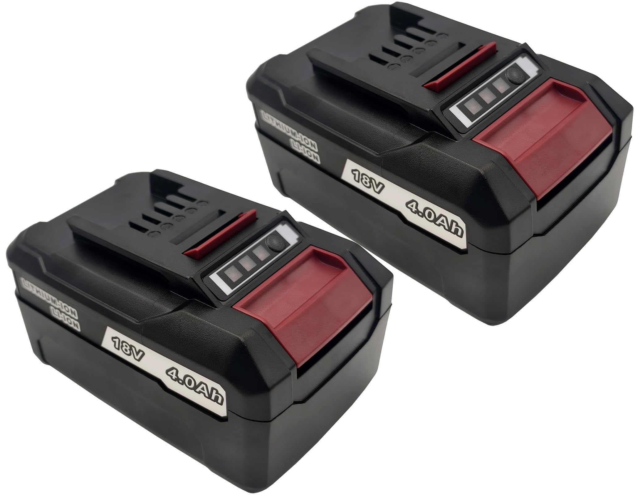 2 batterie di ricambio PXC per Einhell, 18 V, 4,0 Ah, Power X-Change, universali, per tutti i dispositivi PXC