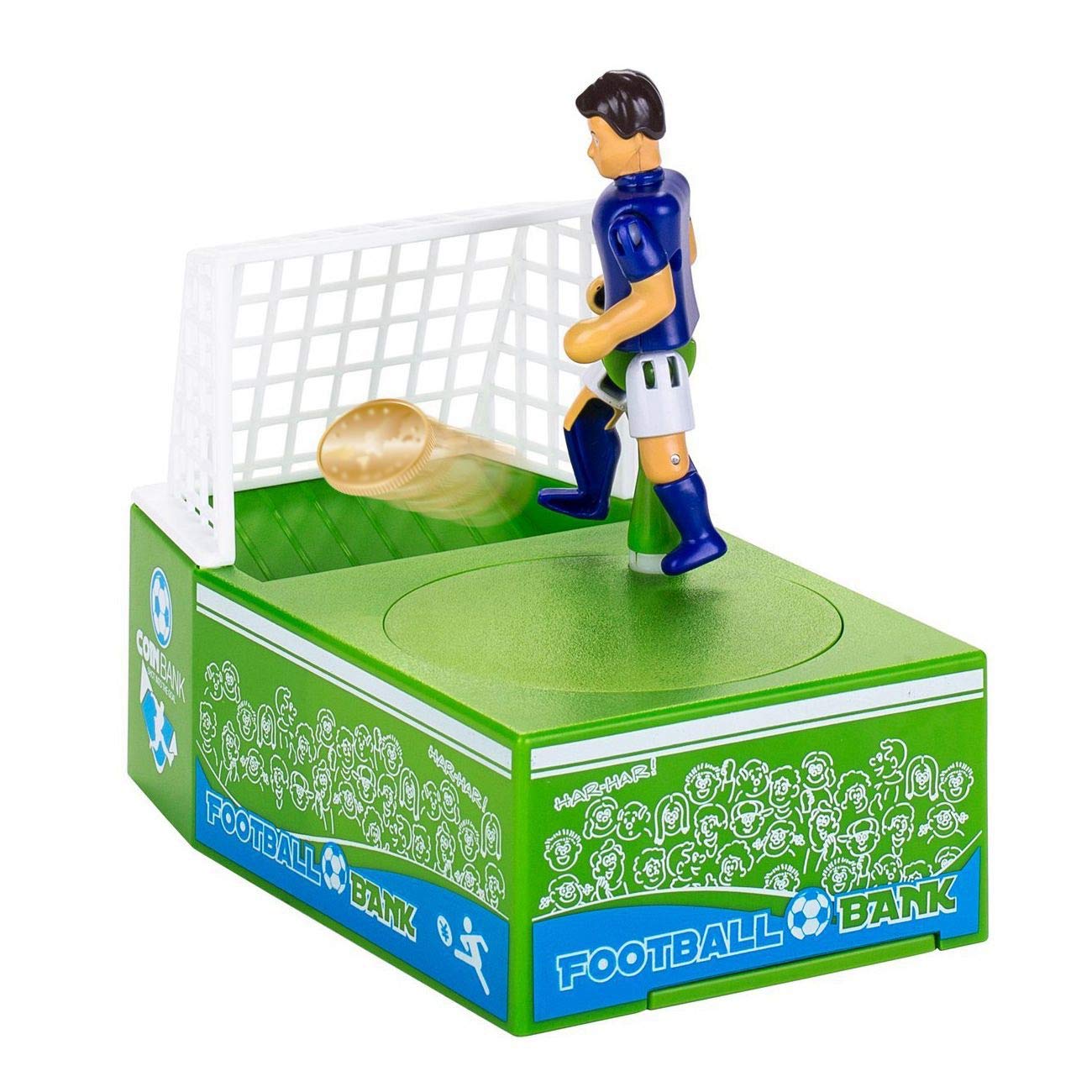 KOKSII football savings pot electric bank Player Goal Kicking Coin Bank Football Bank Money Box