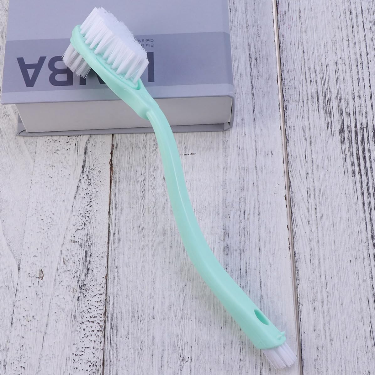 Double Side Long Handle Shoe Brush Plastic Cleaner for Sneakers