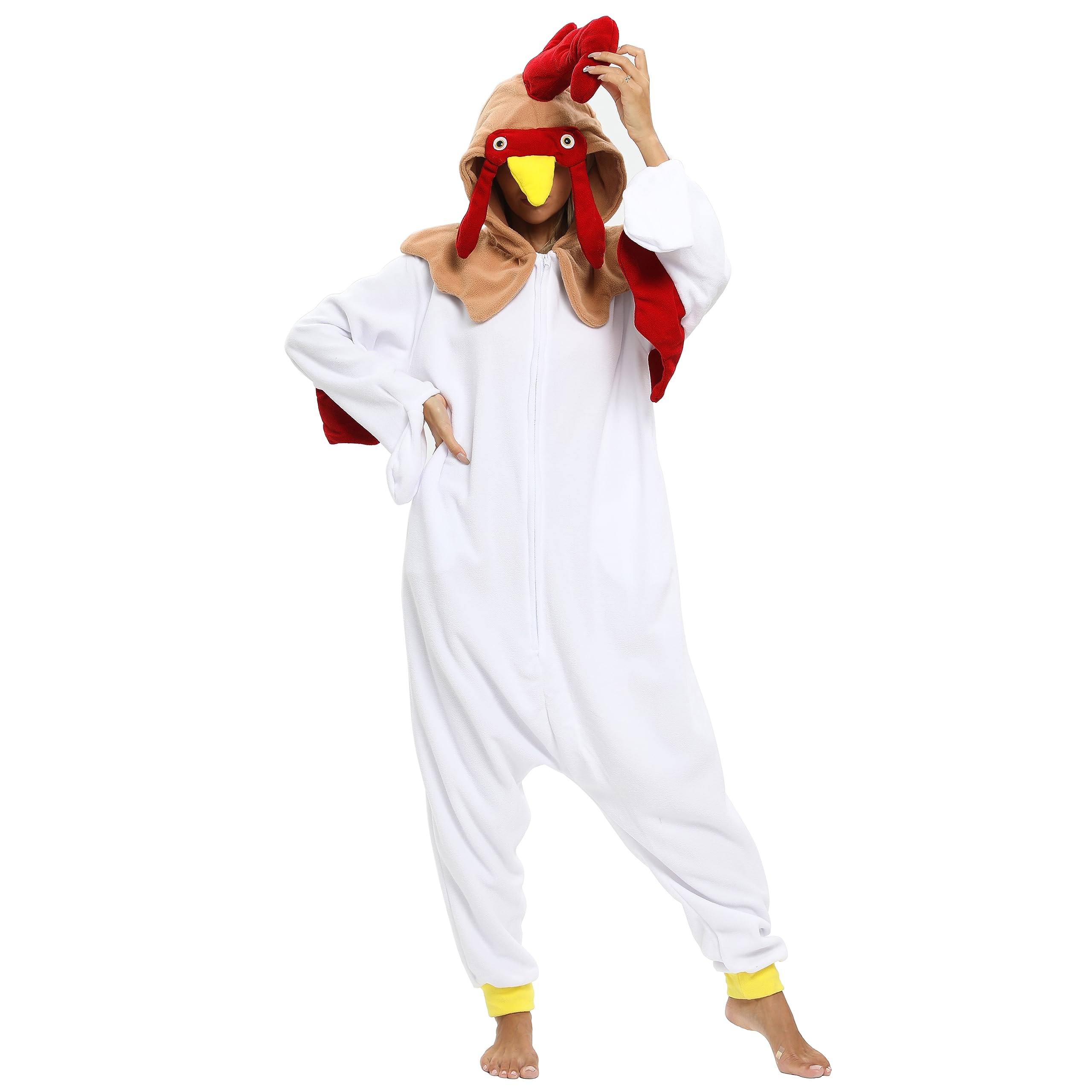 LBJR Pigiama Animali Adulti Cosplay Costume Pigiamone Intero Onesie
