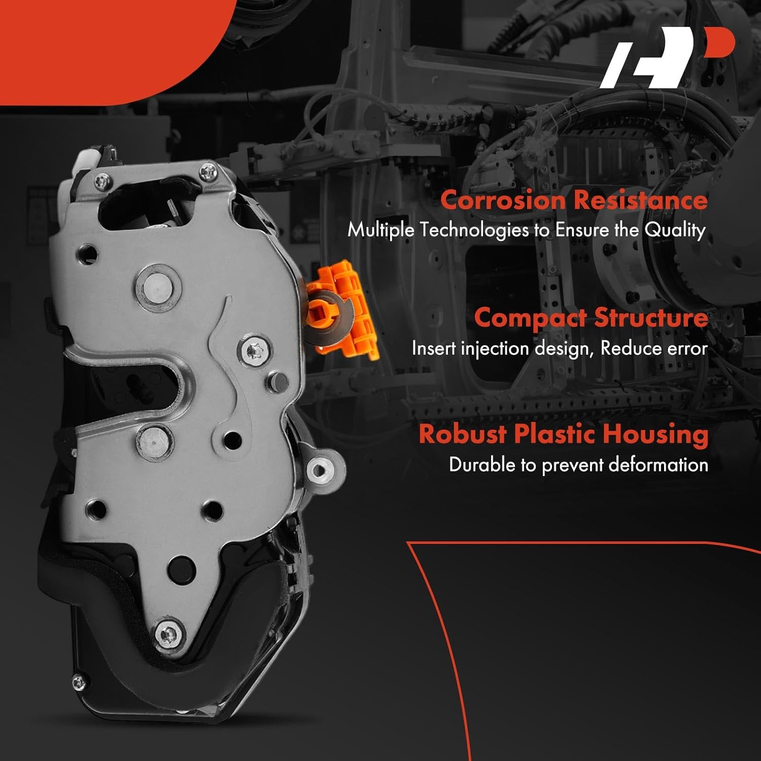 A-Premium Front Left Driver Side Door Lock Actuator Compatible with Cadillac SRX 2010-2016 & Chevrolet Chevy Volt 2012-2015