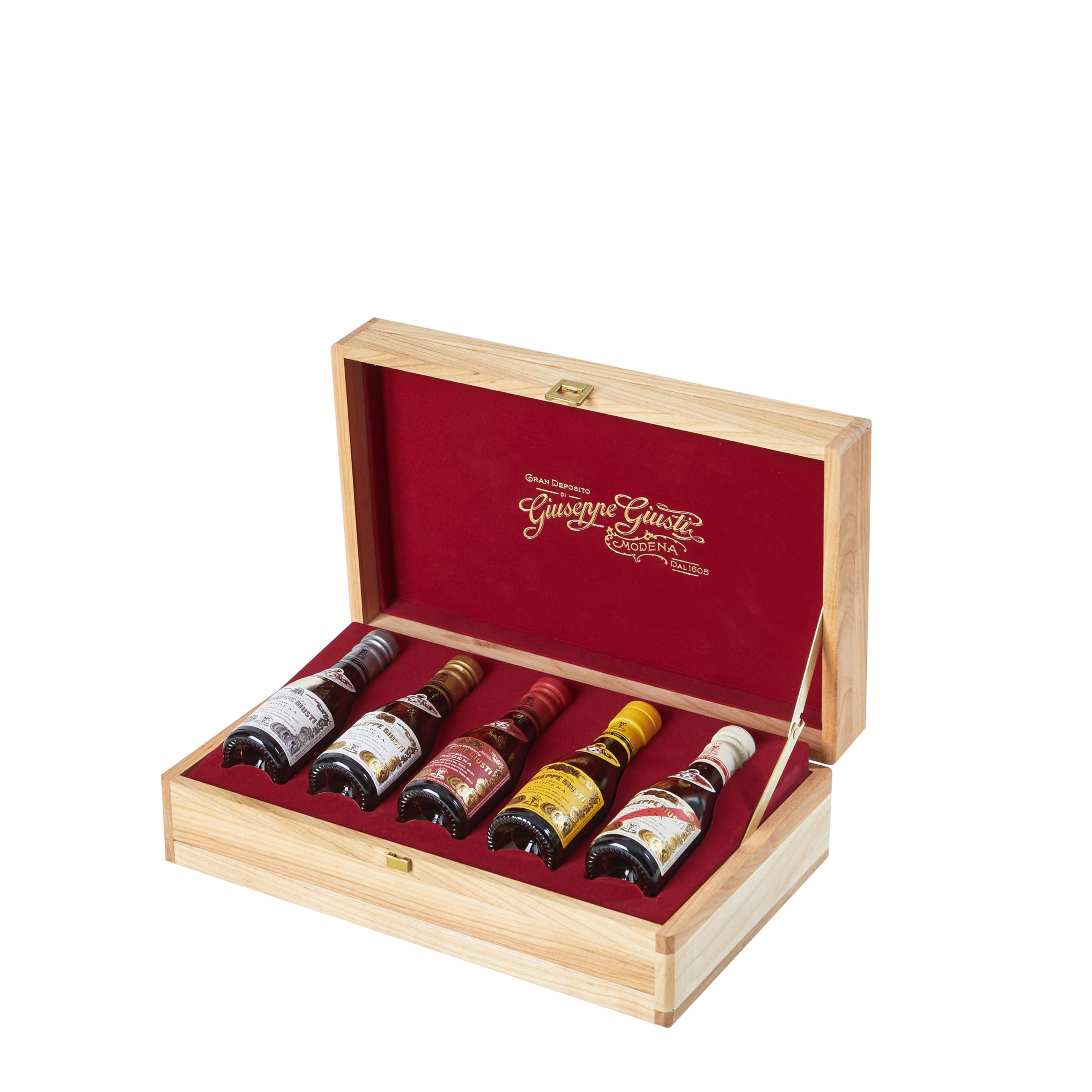 Giusti - Complete Collection case Balsamic Vinegar of Modena - 5x100ml