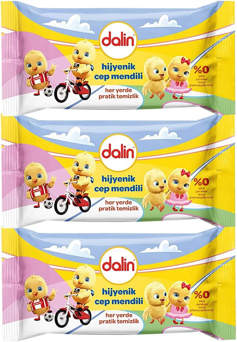 DALİN Hijyenik Cep 15 Adet * 3 Feneksietonolsuz