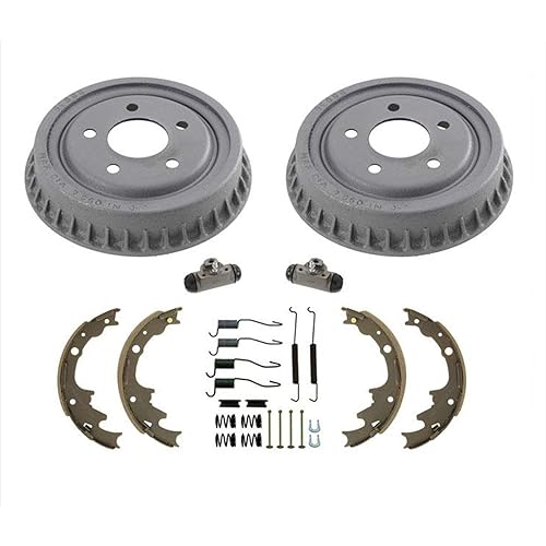 Drums Brake Shoes Spring Kit for Rear Wheel Drive Only Models Ford Ranger 1998-2000 Rear with 9" Brake Drums