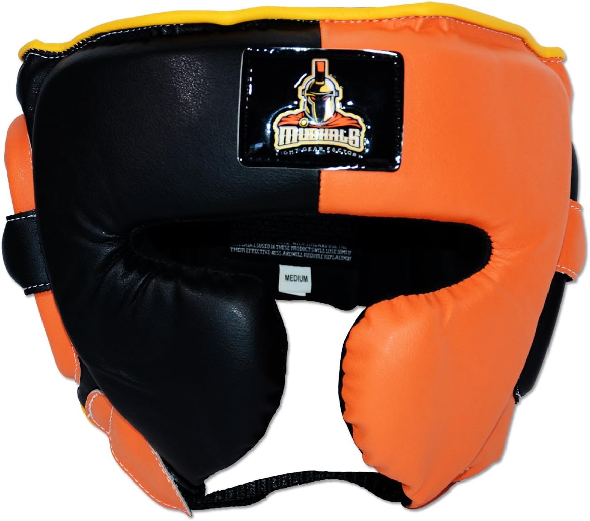 Ring to Cage Japanese-Style Training Headgear for Boxing, MMA, Muay Thai, Kickboxing- Synthetic Leather