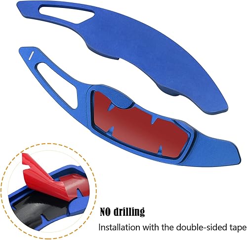 Miniatura 7 de Para Subaru Accesorios Paletas de Cambio Cubierta Extensión Volante Shifter Extendido Trim Compatible con Subaru Forester Outback XV BRZ WRX Impreza