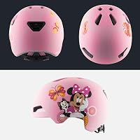 Cască de ciclism pentru copii ALPINA Hackney cu model Minnie Mouse, mărimea S (47-51 cm), ușoară și rezistentă la șocuri, cu LED încorporabil, ventilație optimă 5