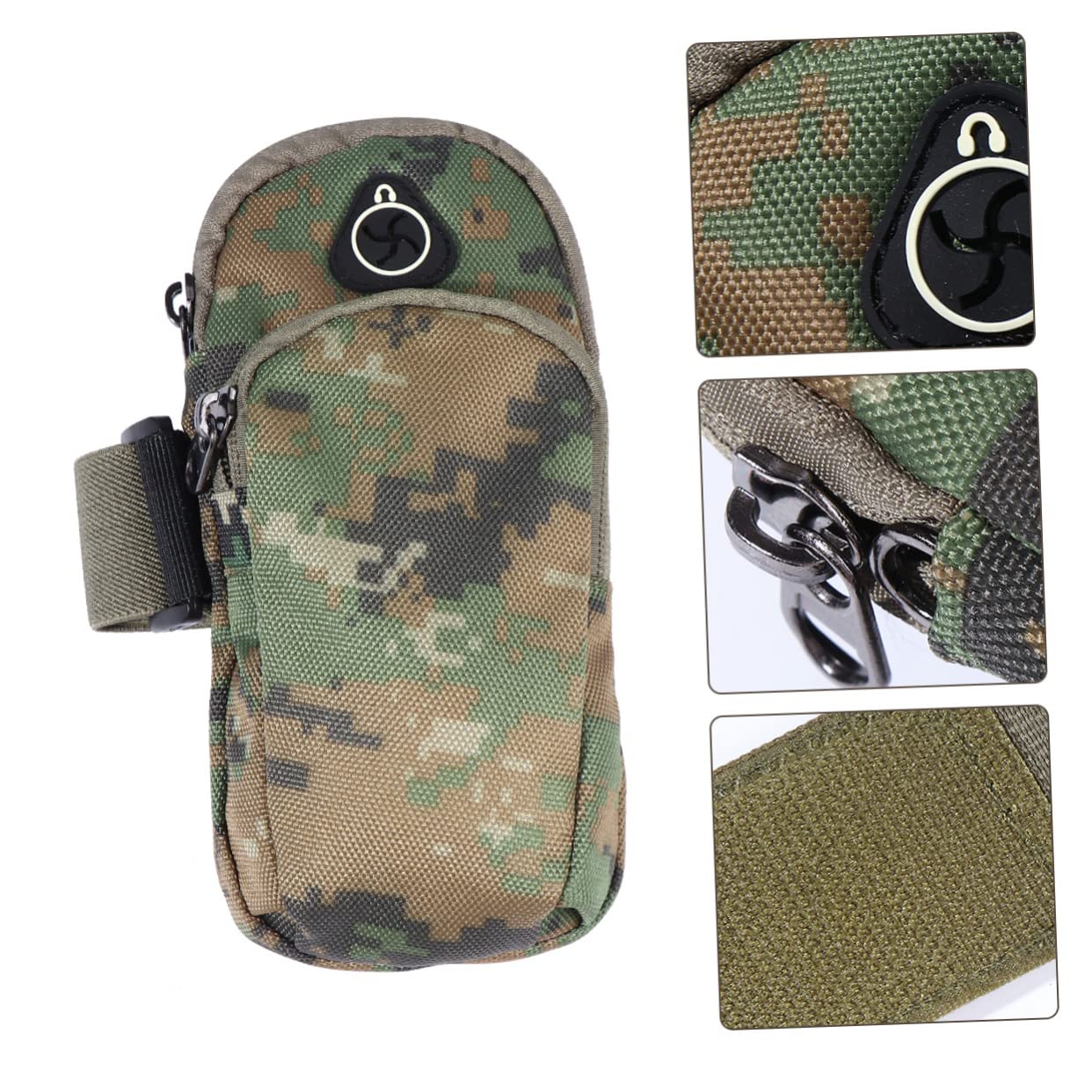 jojofuny 3 Piezas Bolsa de Brazo para teléfono móvil al Aire Libre brazaletes para Correr Bolso de la Banda del Brazo para el teléfono Soporte para Celular Caja del Brazo del teléfono