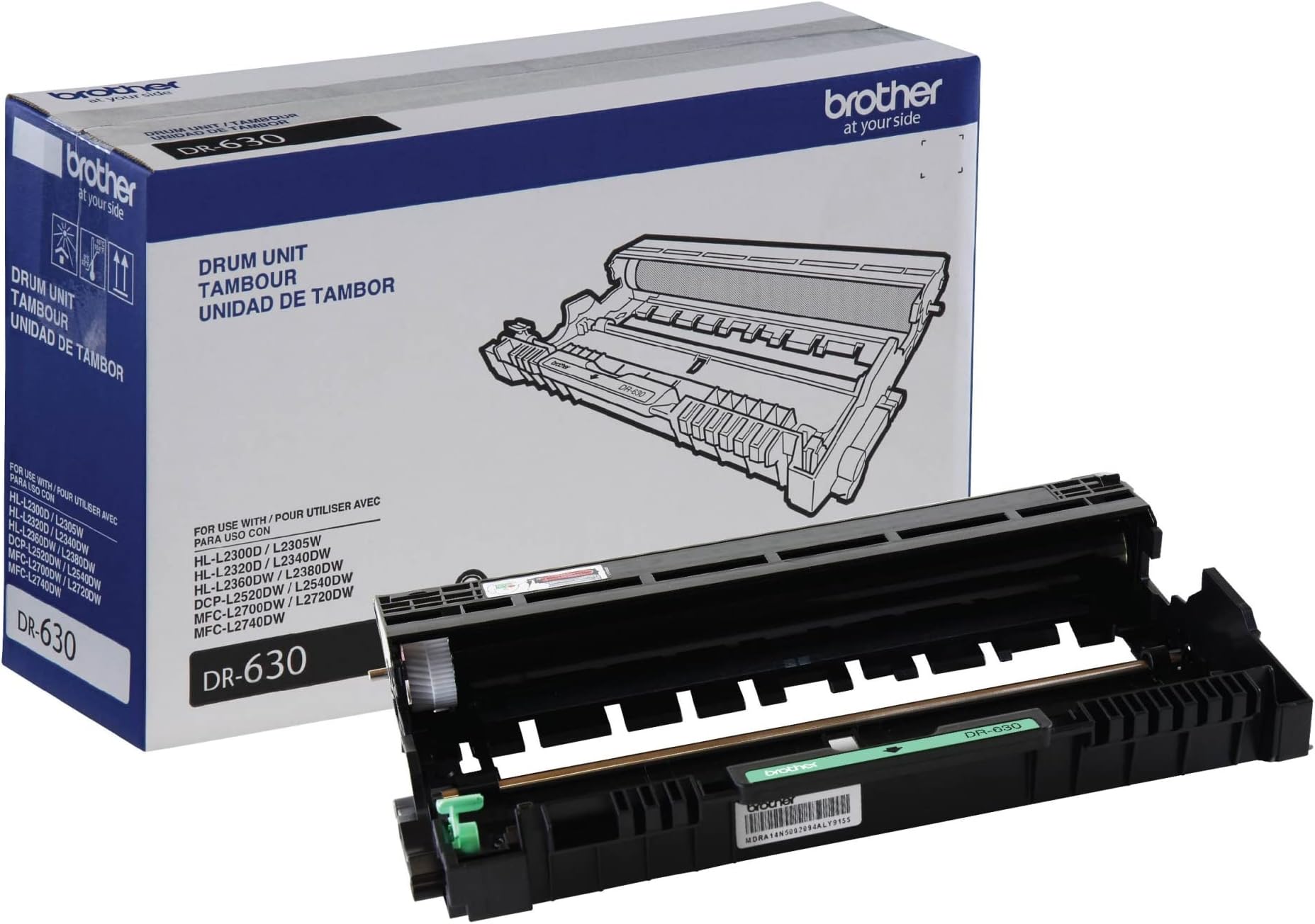 BROTHER Genuine DR630 Original Drum Unit Black