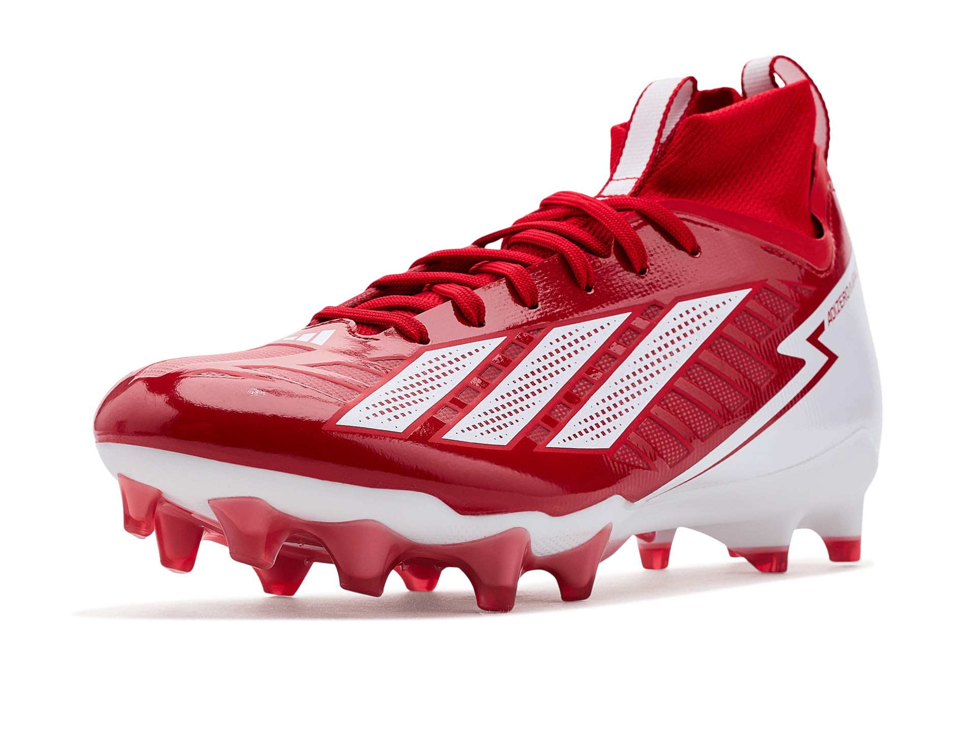 adidas Unisex Adizero Impact Ii American Football Shoes Team Power Red/White/Team Power Red Mens 13.5 Womens 14.5 Medium