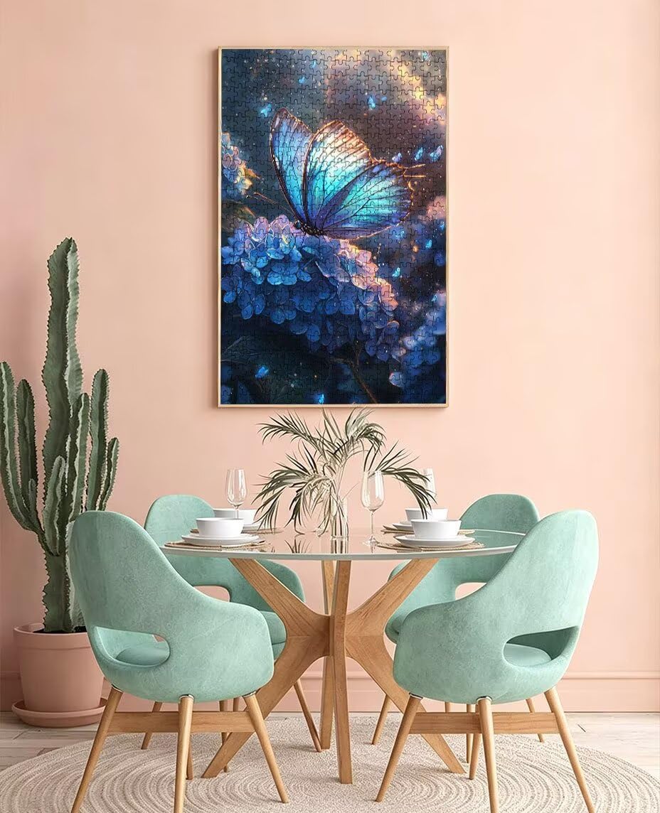 Puzzle 6000 elementów, kwiaty motyli dla dorosłych puzzle 6000, klasyczne puzzle, gra edukacyjna puzzle, niemożliwe wyzwanie, gra zręcznościowa dla całej rodziny, dekoracja ścian BXHZW4-382