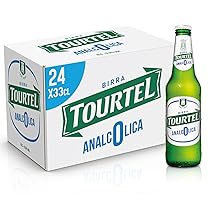 Tourtel Cassa Birra Analcolica con 24 Bottiglie da 33 cl, 7.92 L, Birra Analcolica Premium Lager dal Gusto Pieno e Deciso e dal Colore Giallo Paglierino, Zero Alcol