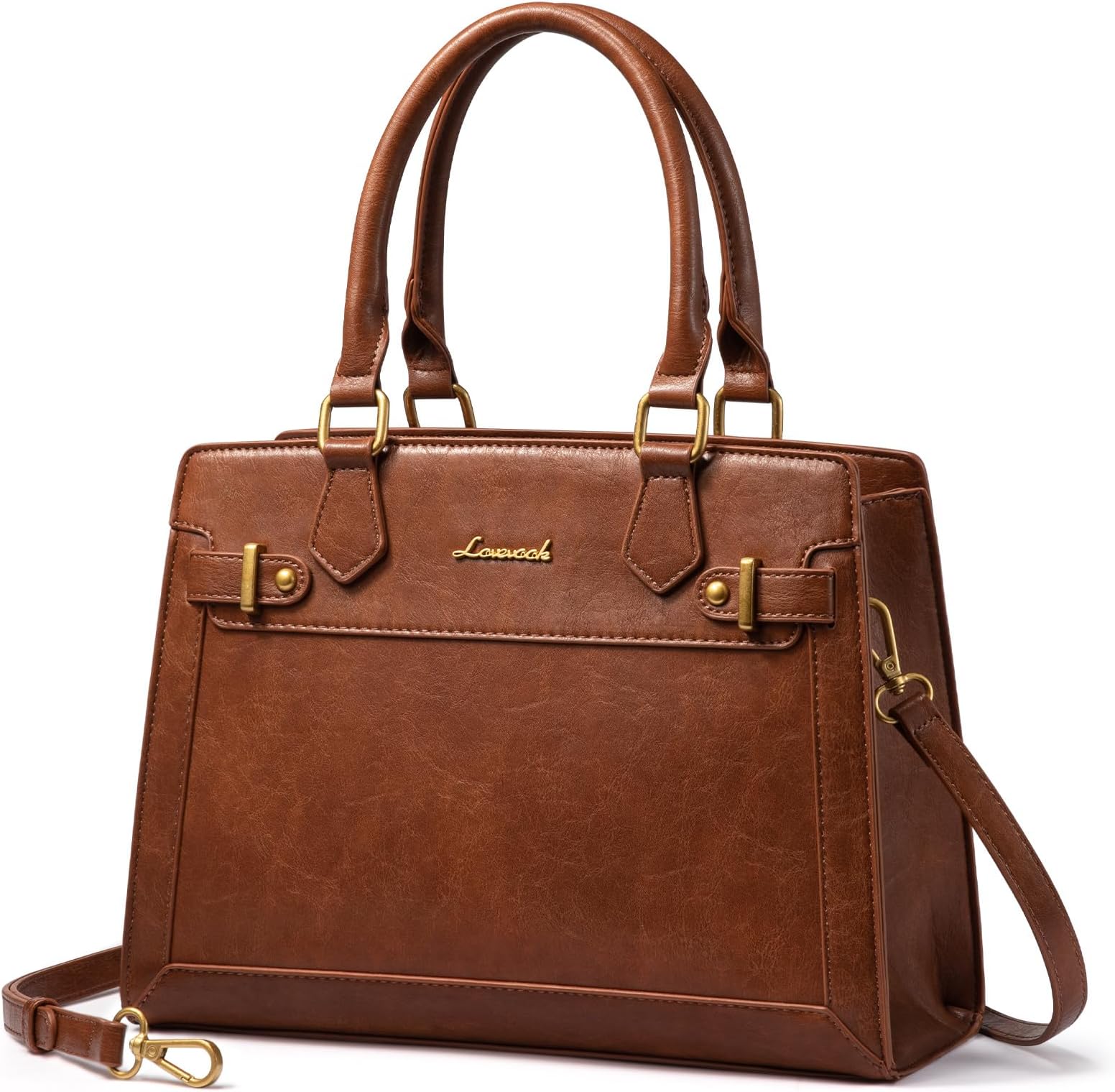 Purses and Handbags for Women, Tote Shoulder Bag Satchel Black Purse and PU Leather Top Handle for ladies