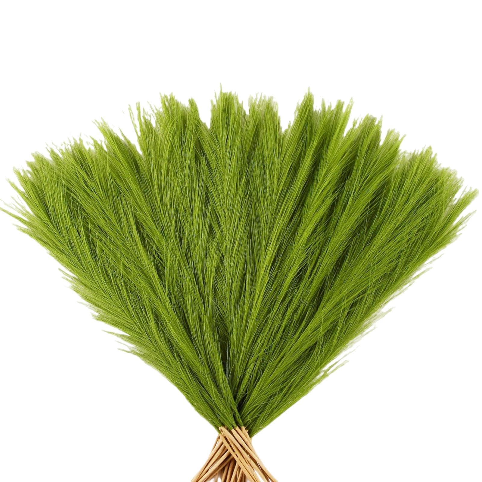 Aménagement intérieur avec arrangement d'herbe de la pampa pour maison