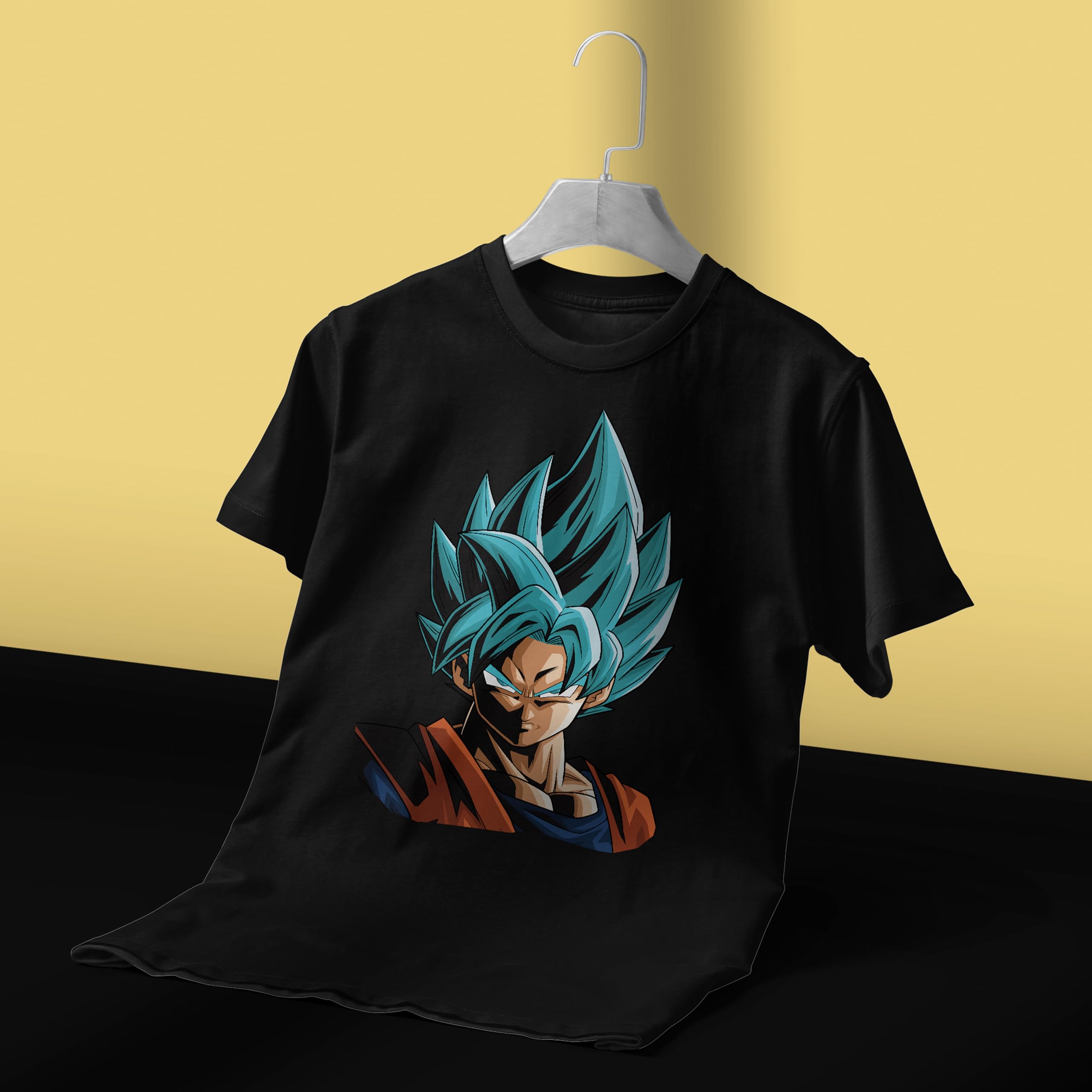 Dragon Ball Z Goku Super Black Short Sleeve T-Shirt T-Shirt Unisex Adulto (Pack de 1)