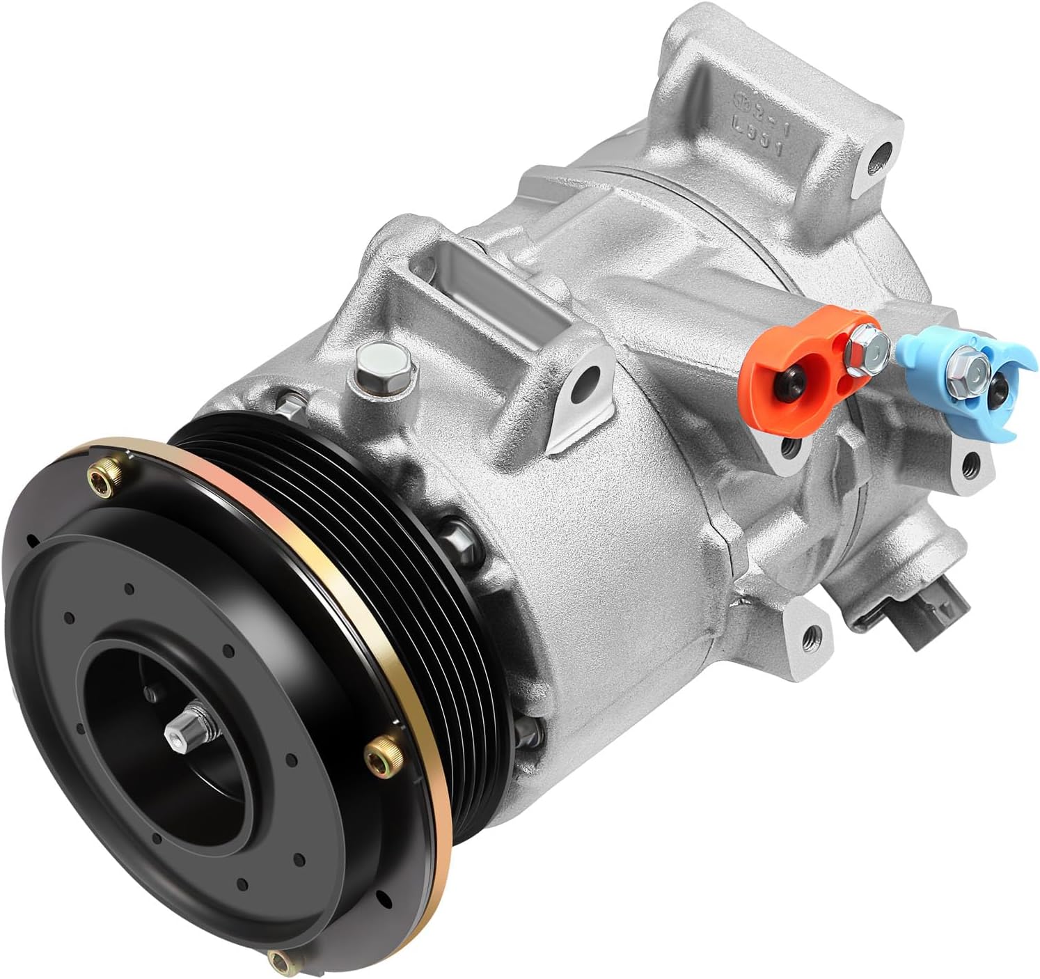 SCITOO Compresor de AC para Toyota Camry 2.4L 2007 2008 2009, Compresor de Aire Acondicionado para Toyota RAV4 2.4L 2006 2007 2008, CO 11178JC