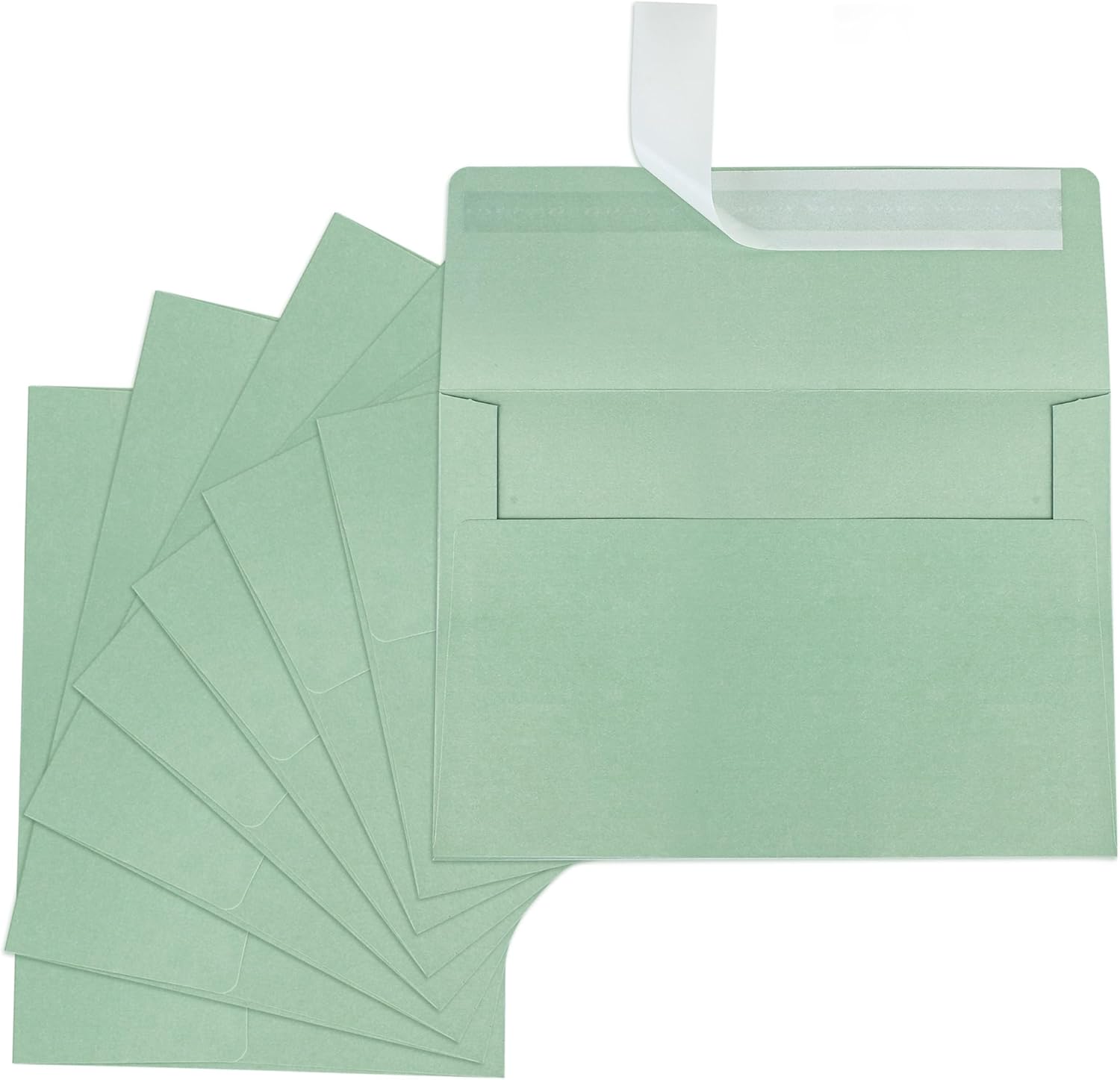100PCS Sage Green Envelopes 4 x 6 Green Invitation
