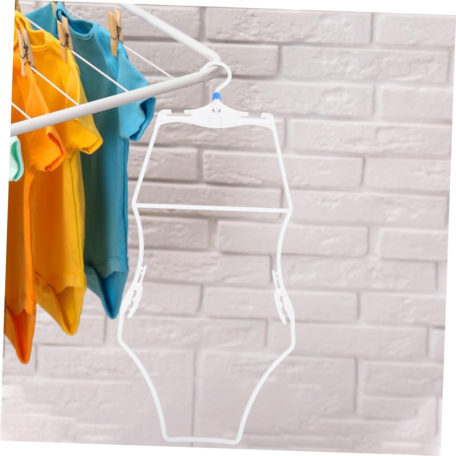 Zerodeko 3pcs Bathing Suit Hangers Wire Hangers for Boy Girl's Swimwear Bikini Display Portable Lingerie Rack