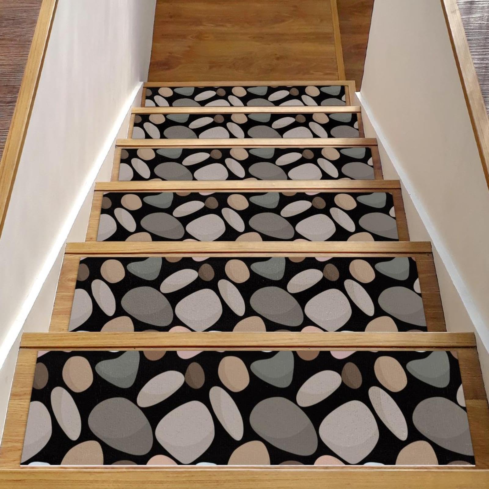 Peldaños de escalera antideslizantes: evita caídas en escalones de madera con alfombras 8x30