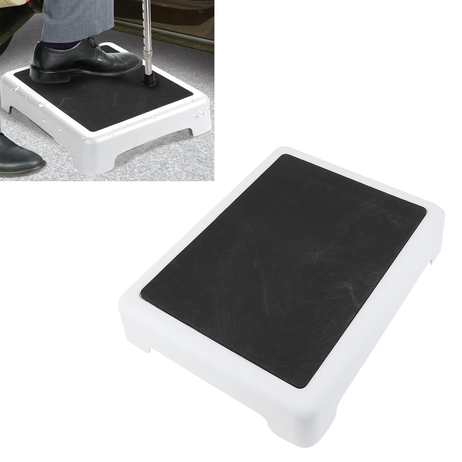 Banco Escalera Portátil para Baño y Ducha, Diseño Antideslizante