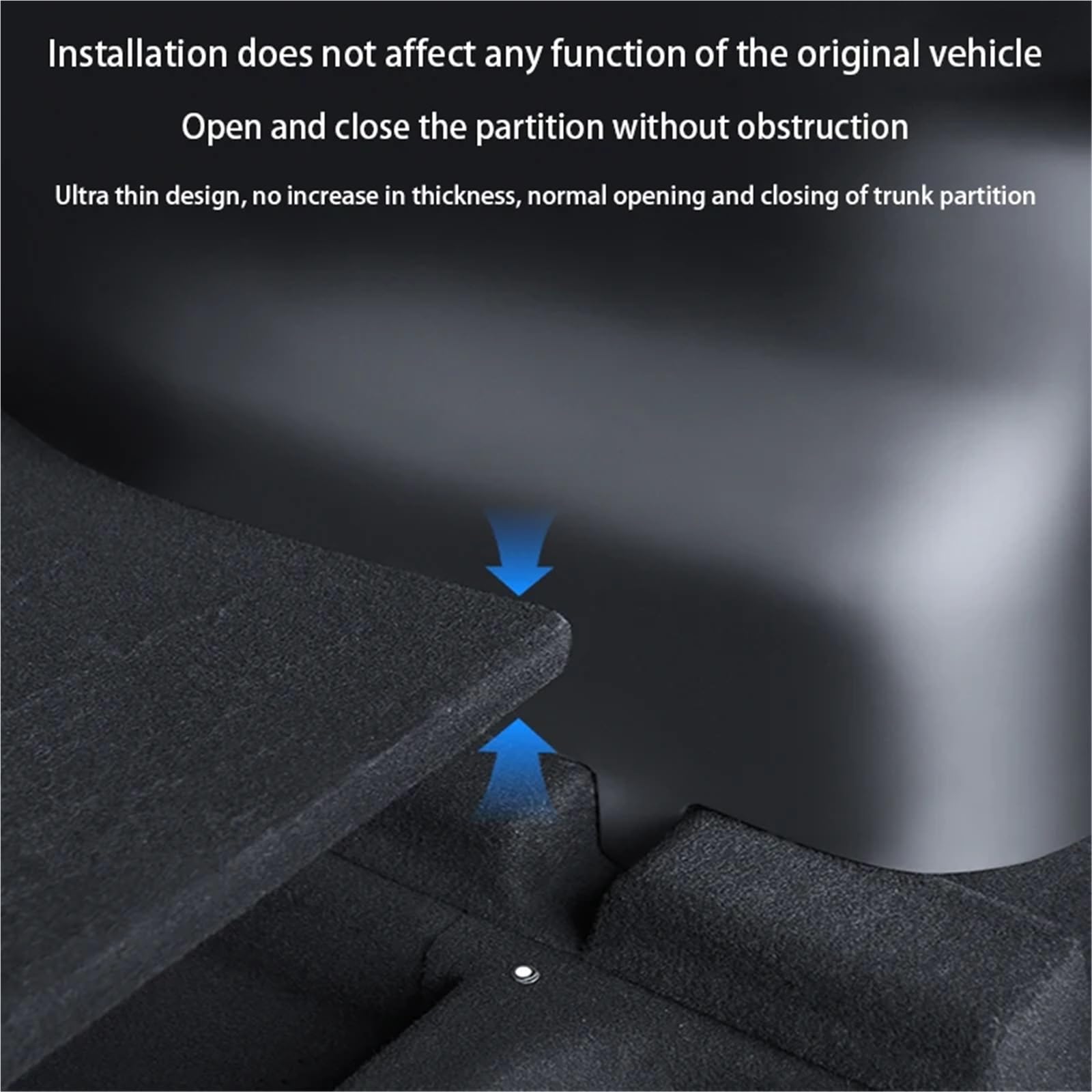 Protectores Laterales para Maletero Trasero compatibles con Tesla Model Y Juniper 2025, protección de Esquinas con Superficie TPE Alfombrilla Maletero Coche