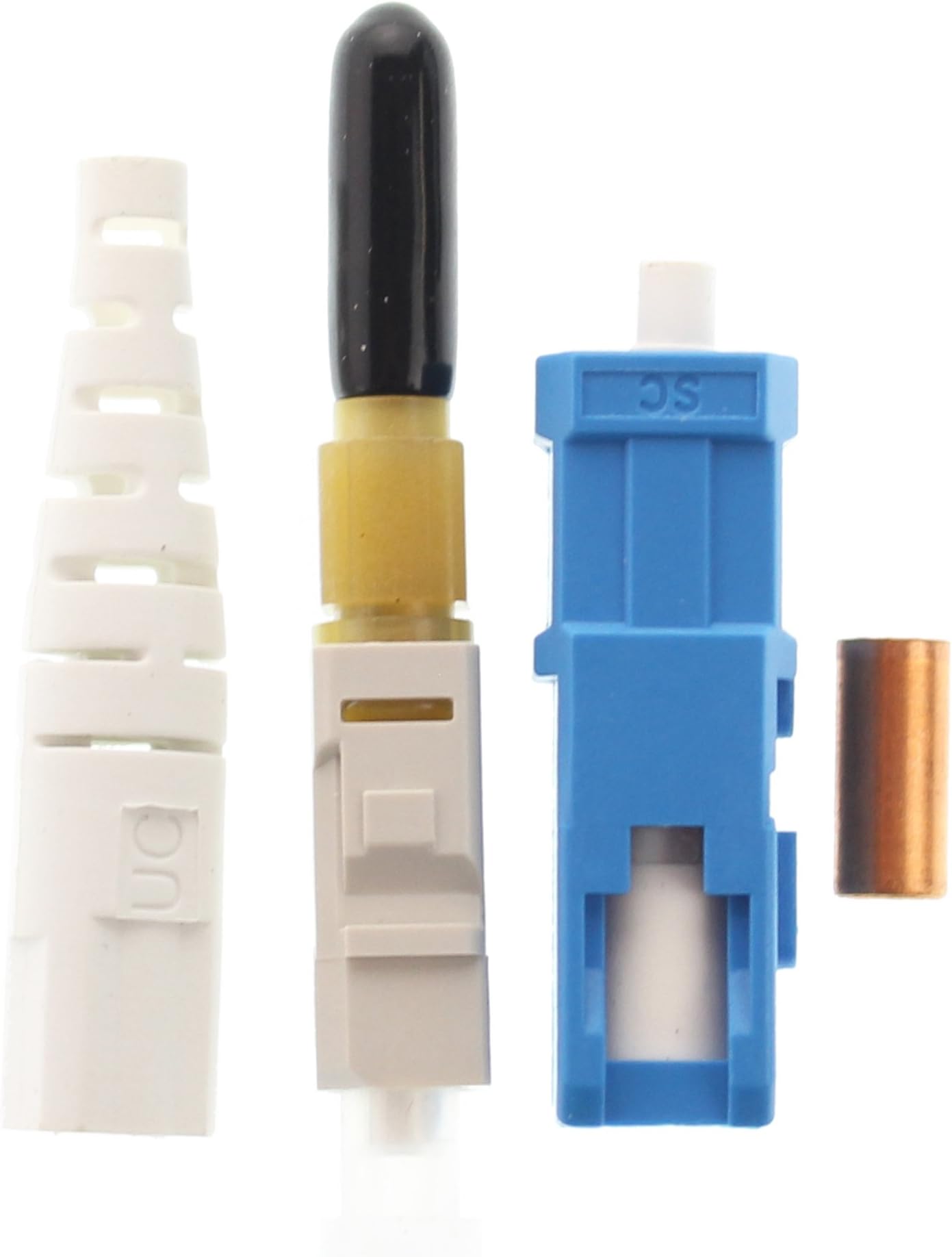 Corning Cable95-200-41 Unicam Prentium Fiber Optic Connector, SC, SM, Blue