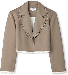 Twist TROK BASKILI CROP BLAZER BLAZER Kadın