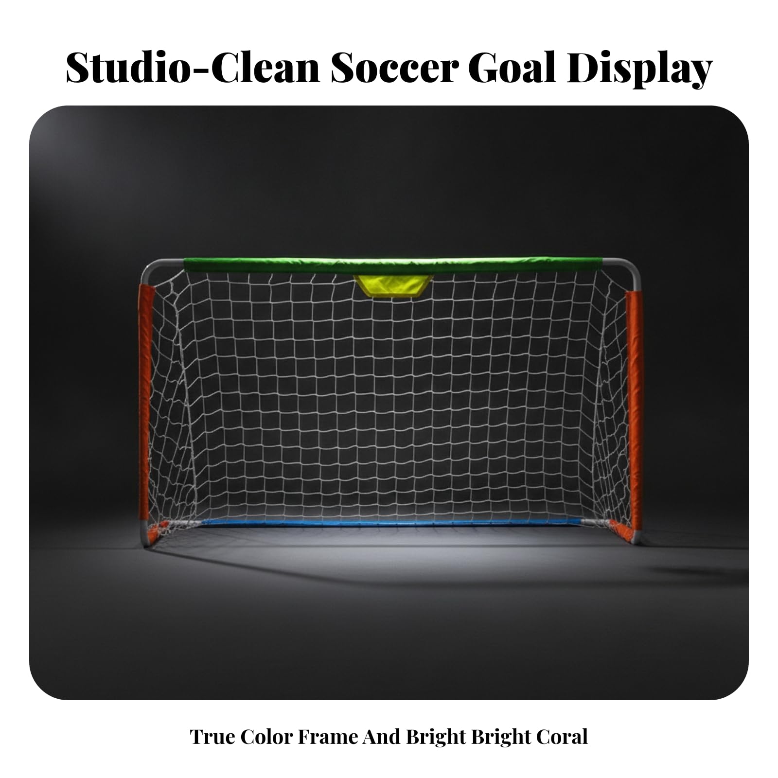 Porta da Calcio Pieghevole Leggera | Mini Porta da Calcio, Stabile, per Giardino, Allenamento, Casa, Bambini, Ragazzi