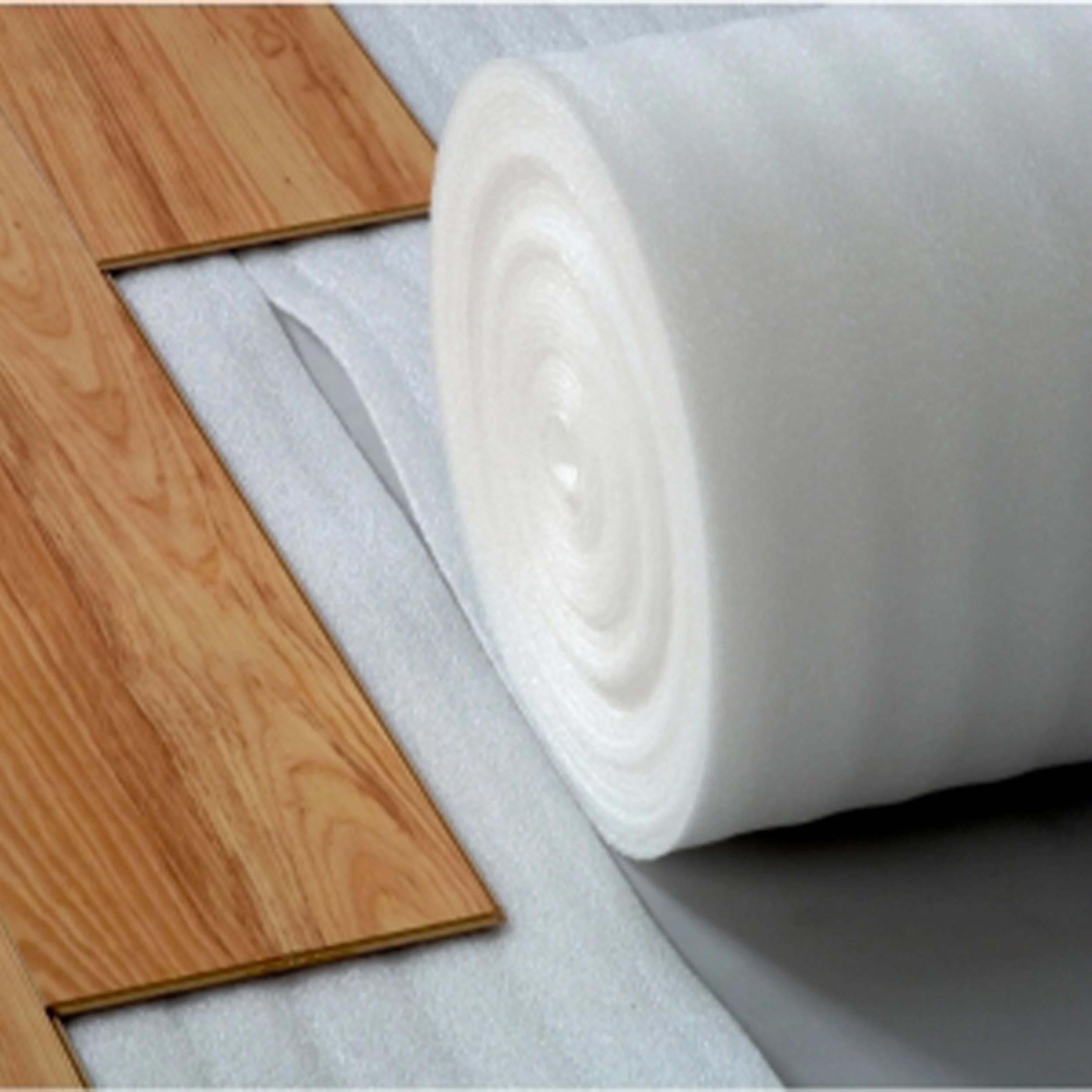 Rotolo da 50mq di Tappetino materassino per Laminati e Parquet flottanti in PE da 2mm
