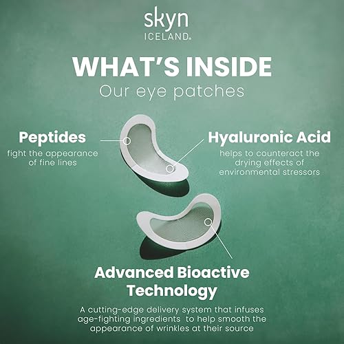 Miniatura 3 de skyn ICELAND Parches oculares disolventes con ácido hialurónico y péptidos 1 par