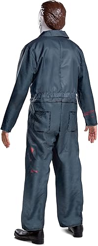 Miniatura 2 de Disfraz clásico de Michael Myers para adultos Azul  Patchwork